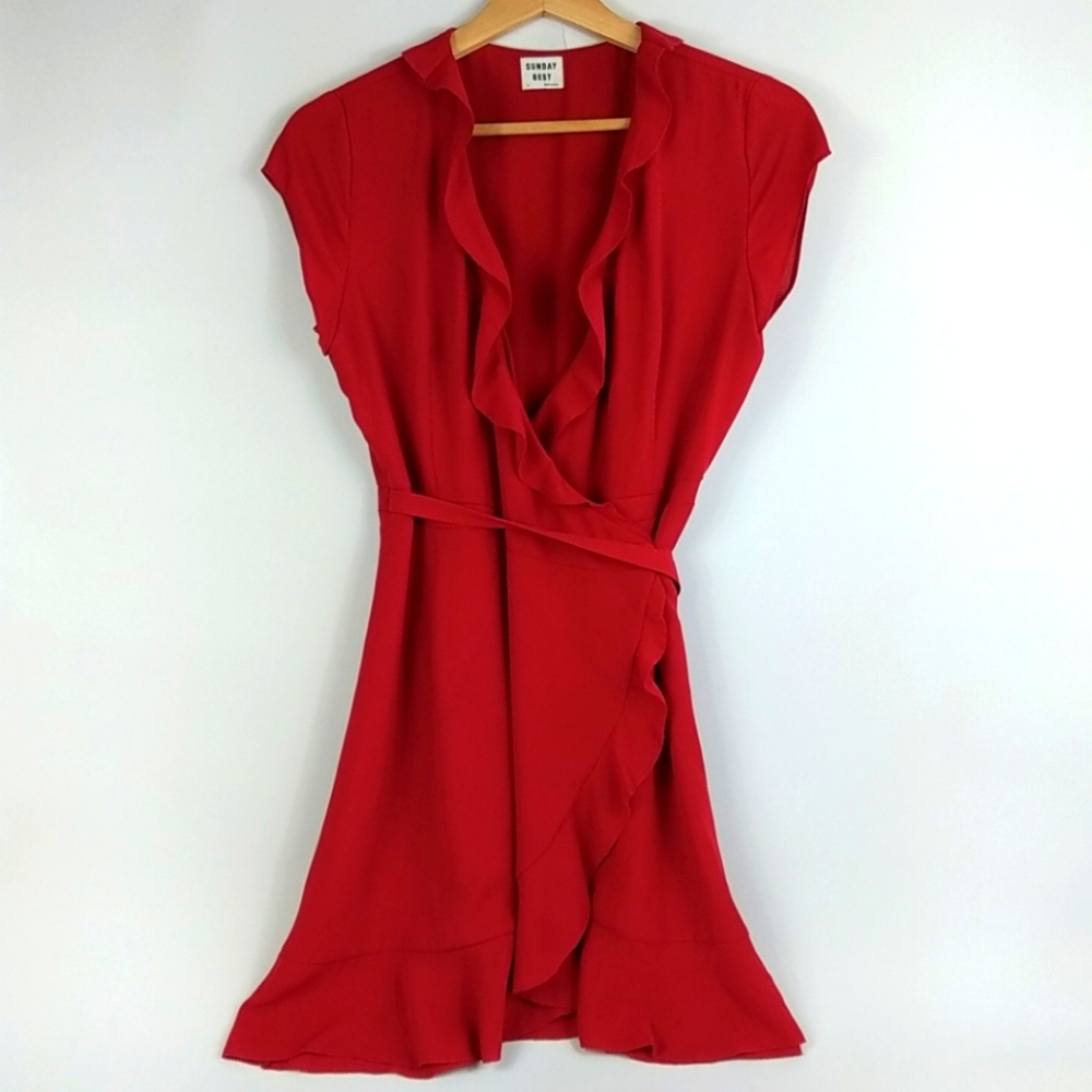 Sunday Best Savoy Wrap Dress